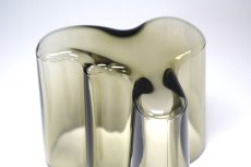 画像8: iittala/イッタラ/ALVAR AALTO/Savoy vas/アルヴァ・アアルトコレクション ベース/H12cm/グレー/BOX付き (8)