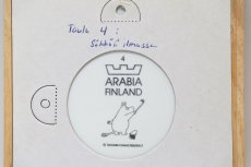 画像4: 北欧ビンテージ雑貨/ARABIA/アラビア/ムーミン廃盤/タイル額装/ママとミィ/エレクトロシティ/sähköä/No.4 (4)