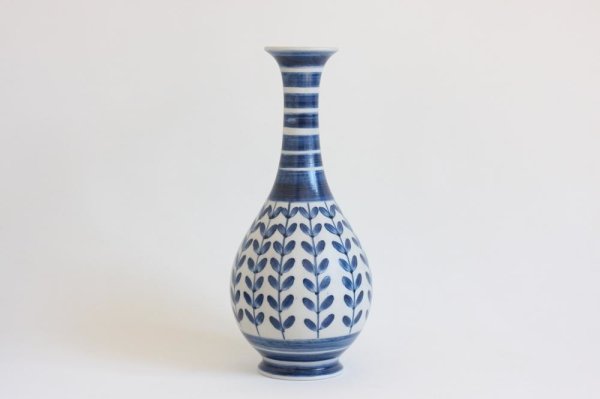 ARABIA アラビア 手彩色による絵付け花瓶