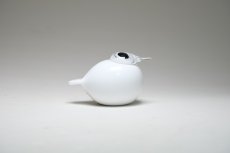 画像3: 北欧アートガラス/ビンテージガラス/Oiva Toikka/オイバ・トイッカ/iittala/イッタラ/Birds/バード/kuukunen/Puffball/パフボール/ホワイト (3)