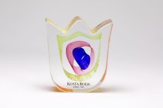 画像2: 北欧ビンテージガラス /KOSTA BODA /Bertil Vallien/Mini Sculptures//Spring Again/チューリップ/No.2 (2)