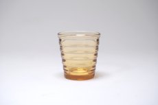 画像1: 北欧ビンテージガラス/Aino Aalto/アイノ・アアルト/Bolgeblick/Karhula/カルフラ/iittala /イッタラ/初期シュナップス/リオブラウン (1)