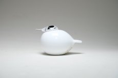 画像1: 北欧アートガラス/ビンテージガラス/Oiva Toikka/オイバ・トイッカ/iittala/イッタラ/Birds/バード/kuukunen/Puffball/パフボール/ホワイト (1)