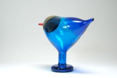 画像5: 北欧アートガラス/ビンテージガラス/Oiva Toikka/オイバ・トイッカ/iittala/イッタラ/Birds/バード/Mustanokka/SSKK 2002年 (5)