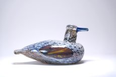 画像3: 北欧アートガラス/ビンテージガラス/Oiva Toikka/オイバ・トイッカ/iittala/イッタラ/Birds/バード/1994年/Female Duck/Sorsanaaras/フェメイルダッグ (3)