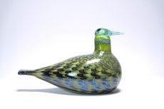 画像4: 北欧アートガラス/ビンテージガラス/Oiva Toikka/オイバ・トイッカ/iittala/イッタラ/Birds/バード/1999年/CommonTeal Female/お母さんカモ (4)