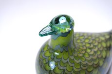 画像2: 北欧アートガラス/ビンテージガラス/Oiva Toikka/オイバ・トイッカ/iittala/イッタラ/Birds/バード/1999年/CommonTeal Female/お母さんカモ (2)