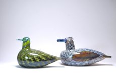 画像9: 北欧アートガラス/ビンテージガラス/Oiva Toikka/オイバ・トイッカ/iittala/イッタラ/Birds/バード/1994年/Female Duck/Sorsanaaras/フェメイルダッグ (9)