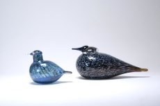 画像8: 北欧アートガラス/ビンテージガラス/Oiva Toikka/オイバ・トイッカ/iittala/イッタラ/Birds/バード/1990年/ラスターブルー (8)