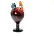 画像4: 北欧アートガラス/ビンテージガラス/Oiva Toikka/オイバ・トイッカ/iittala/イッタラ/Birds/バード/Kukko/Rooster/ルースター/1998年 (4)