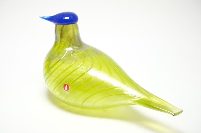 北欧アートガラス/ビンテージガラス/Oiva Toikka/オイバ・トイッカ/iittala/イッタラ/Birds/バード/MEK  Bird/フィンランド観光局用スペシャルバード