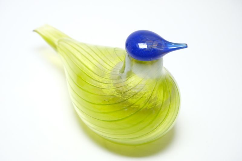 北欧アートガラス/ビンテージガラス/Oiva Toikka/オイバ・トイッカ/iittala/イッタラ/Birds/バード/MEK  Bird/フィンランド観光局用スペシャルバード