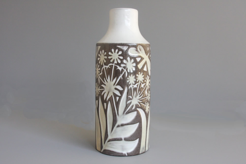 マリシムルソン 北欧 ビンテージ花瓶 - 陶芸